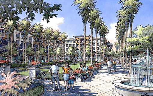 Uptown Newport Village Rendering 2