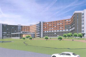 Rendering of Southern Student Housing Complex