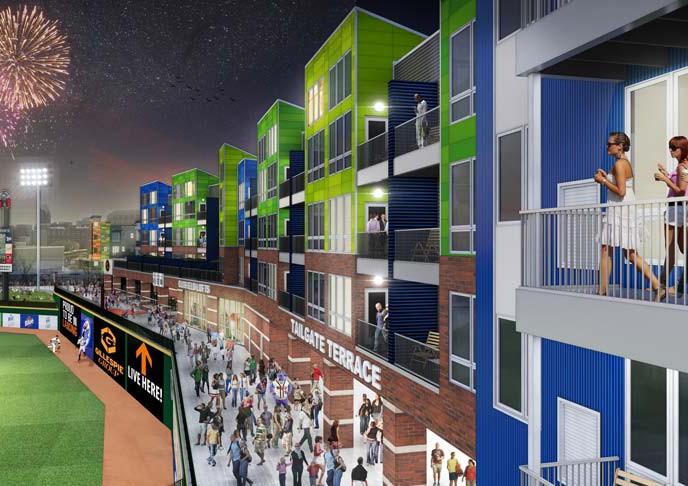 Outfield Apartments - Lansing, Mich.
