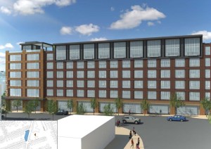 Treadmark in Boston, rendering