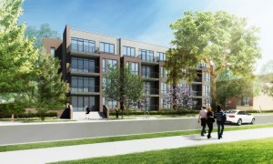 1620 Central, Evanston, Ill. rendering