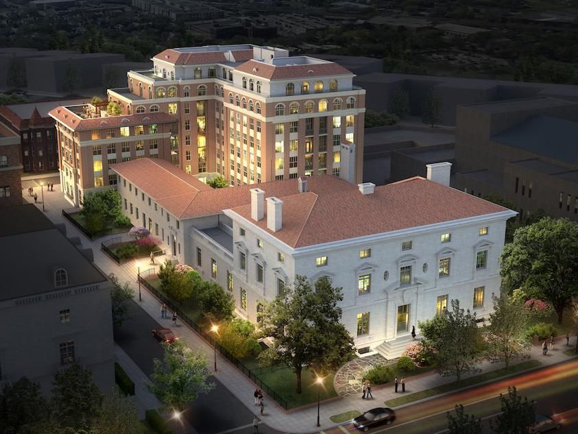 A rendering of the new Italian Embassy Residences. (Courtesy Mill Creek Residential)