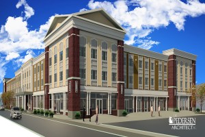 Landis Square Senior Apartments rendering