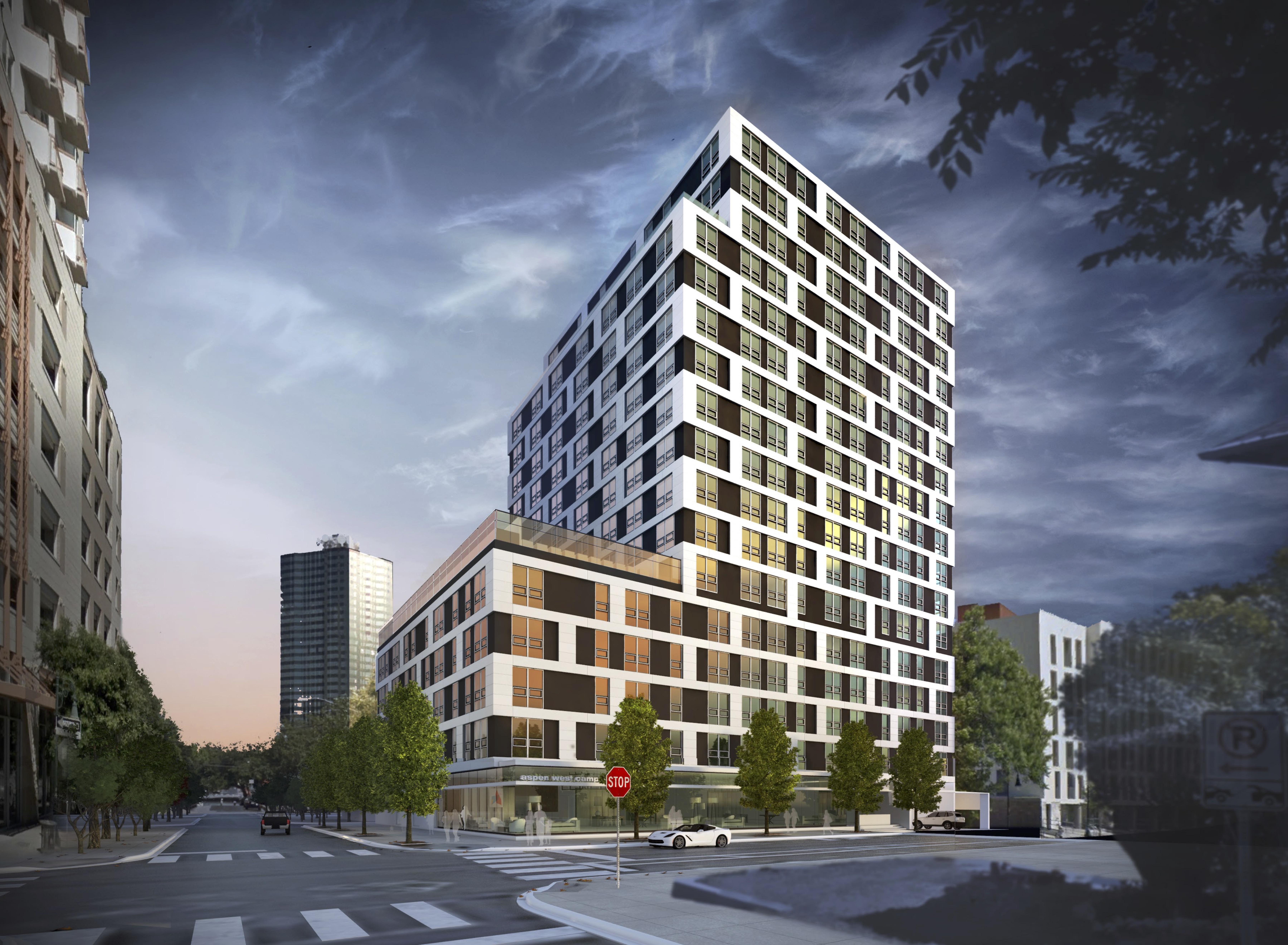 Aspen W. Exterior rendering