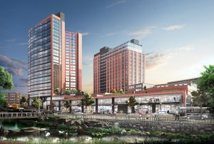 Larkin Plaza rendering, Yonkers, N.Y.