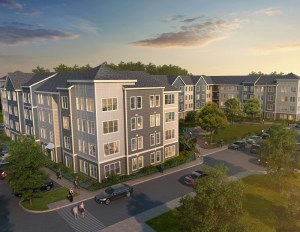 Rendering of The Westerly at Forge Park
