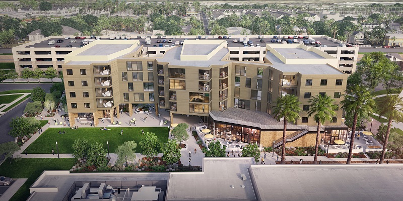 Rendering of University of La Verne campus