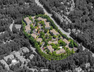 Olde Raleigh aerial