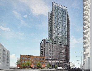 Rendering of 1040 W. Huron, Chicago