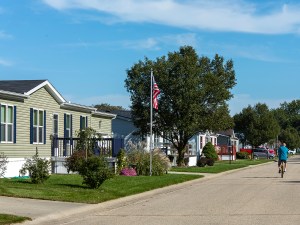 UMH Parke Place, Elkhart, Ind. Image courtesy of Manufactured Housing Institute