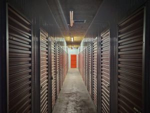Self storage hallway