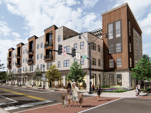 The Lift & Rise on Jefferson, an 81-unit community in Newport News, Va.