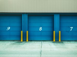 Numbered storage units