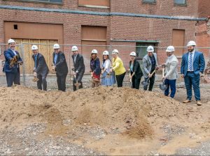 Ellis Street Commons groundbreaking. Image courtesy of WinnDevelopment