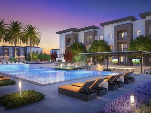 CBRE represented the seller of the 380-unit Soltra at San Tan Village in Metro Phoenix. Image courtesy of CBRE