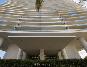 Apogee includes 67 units. image courtesy of FirstService Residential