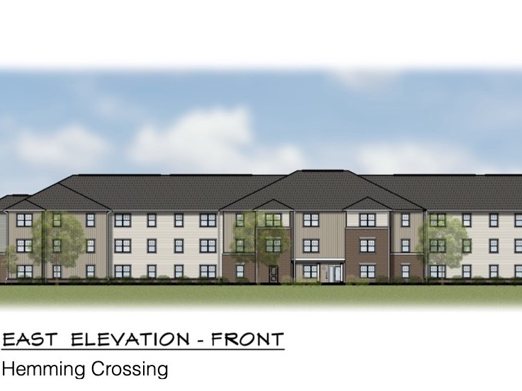 Designed to acquire the LEED certification, Hemming Crossing will incorporate one- and two-bedroom floorplans. Image courtesy of Woda Cooper Cos.