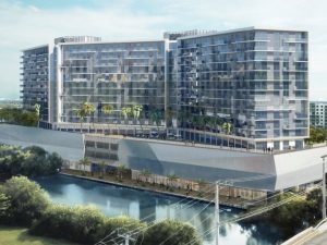 The Aileron is a 380-unit development in Dania Beach, Fla.