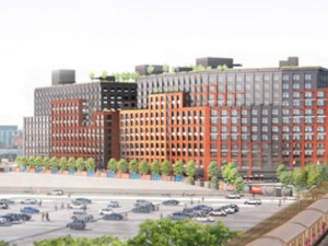 Rendering of Willets Point, which received financing from Wells Fargo. Photo courtesy of NYCEDC
