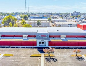 Go Store It Pensacola is an adaptive reuse project. Image courtesy of Go Store It