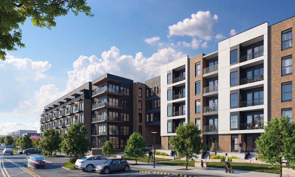 Rendering of The Vickery.