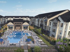 The development at 5900 Texas Heritage Parkway in Fulshear, Texas.