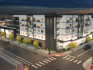 Building at 1100 D St, Las Vegas
