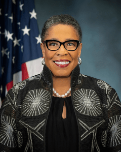 A picture of HUD secretary Marcia Fudge