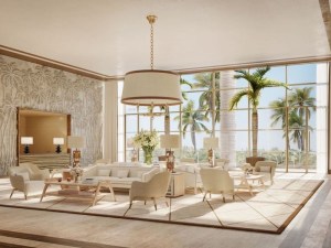 A luxury apartment interior.