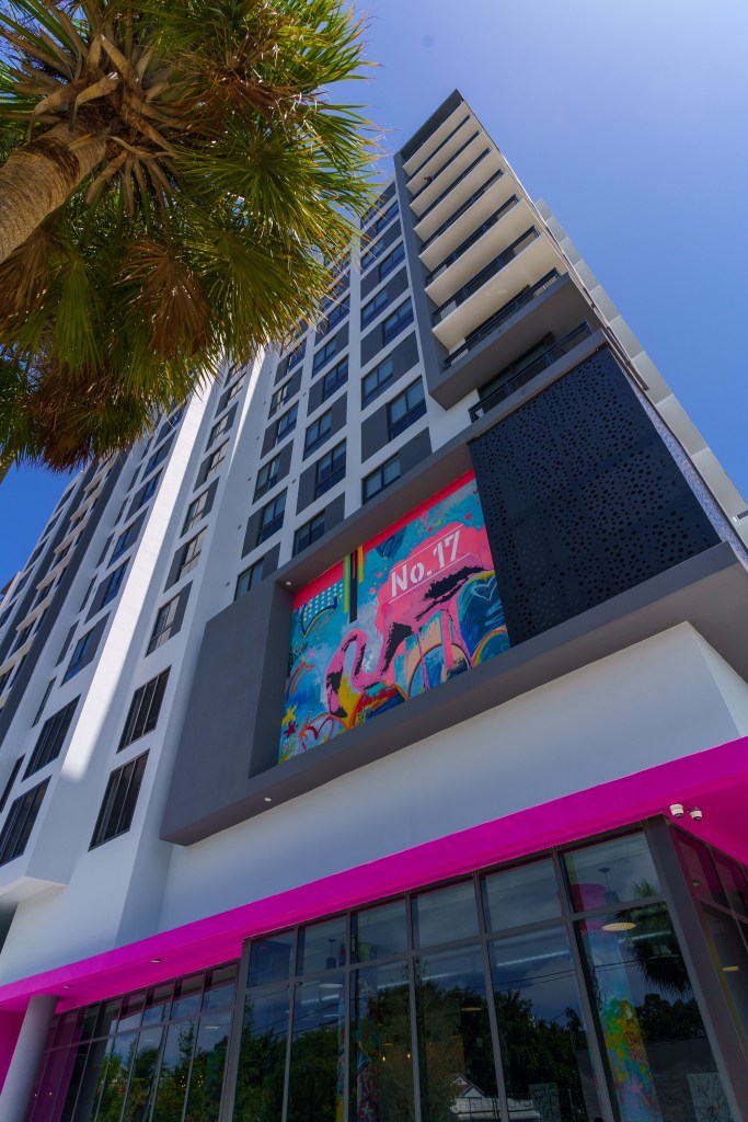 Exterior of No. 17 Residences