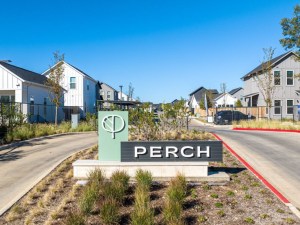Property at 2205 North Bonnie Brae St., Denton, Texas.