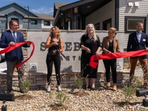 Sagebrush Apartments ribbon cutting