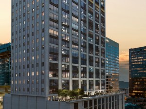 The development at 136 E. S. Temple in Salt Lake City.