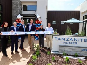 Tanzanite Homes Ribbon-Cutting Photo
