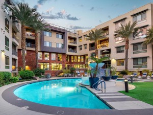 The community at 15509 N. Scottsdale Road in Scottsdale, Ariz.