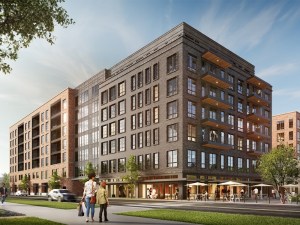 The development at 4003 Commerce St. in Dallas.