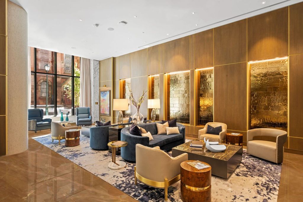 The Laurel lobby