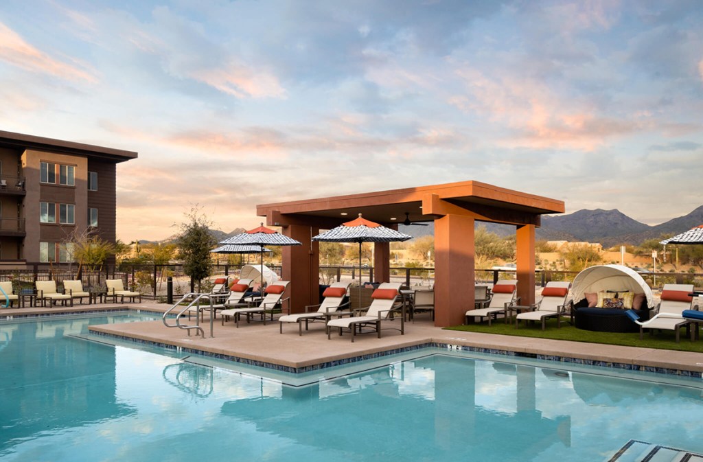 One of the most important factors of real estate photography is considering what time of day to photograph a community and its amenities. Image courtesy of Private Label International.