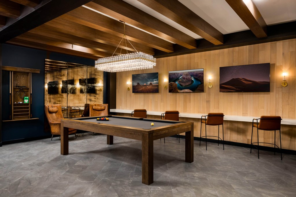 Taking pictures of amenity space allows residents to get a feel for their future home as well as envision their life on the property. Image courtesy of Private Label International.