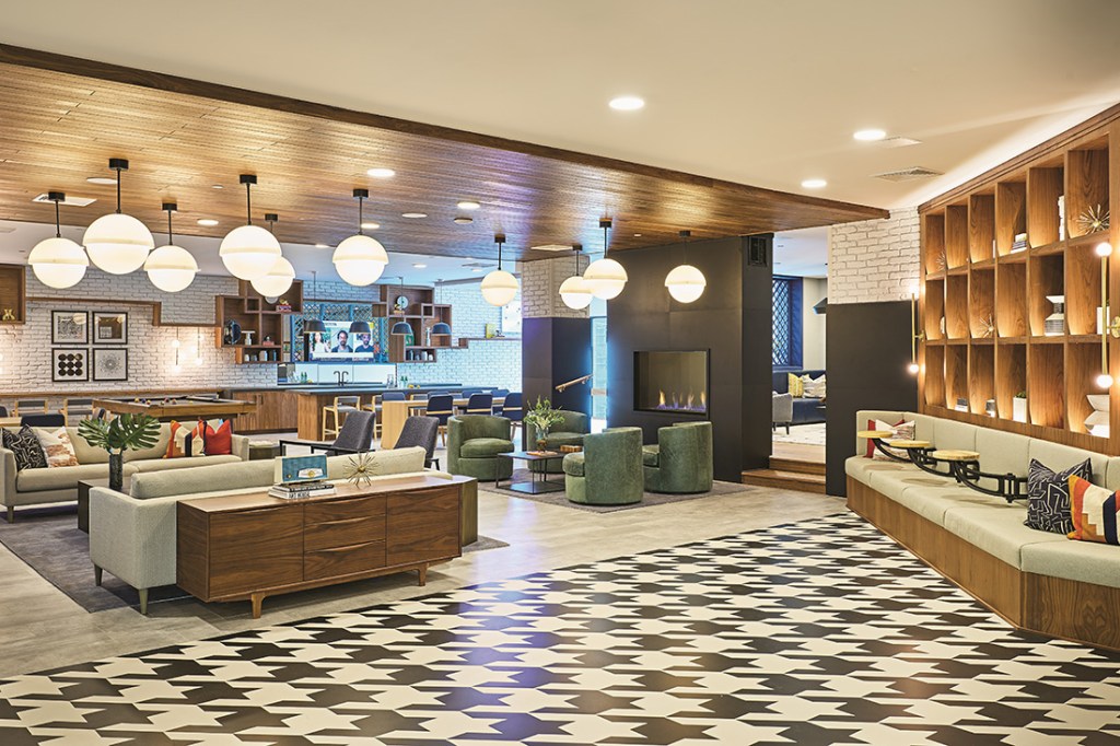 Lounge area at Dey & Bergen