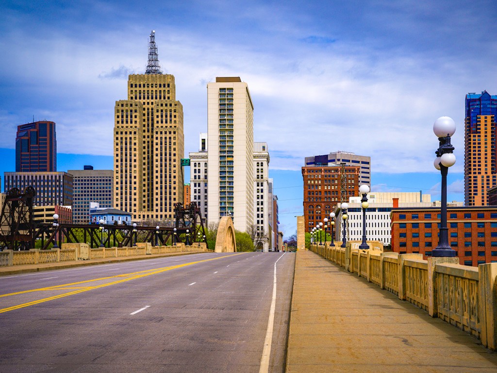 Twin Cities skyline