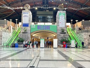 Welcome sign at Apartmentalize conference