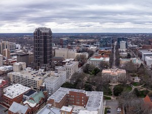 Raleigh skyline