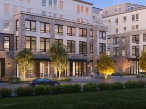 Rendering of Mill Creek Residential's development in Kirkland, Wash.