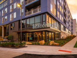 Exterior shot of Beacon85 in Lakewood, Colo.