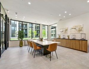 An amenity space at Us 1604