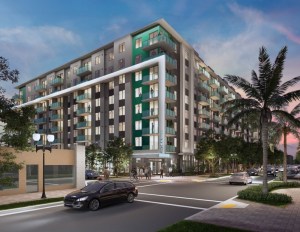 The property is located in West Palm Beach. Image courtesy of Affiliated Development