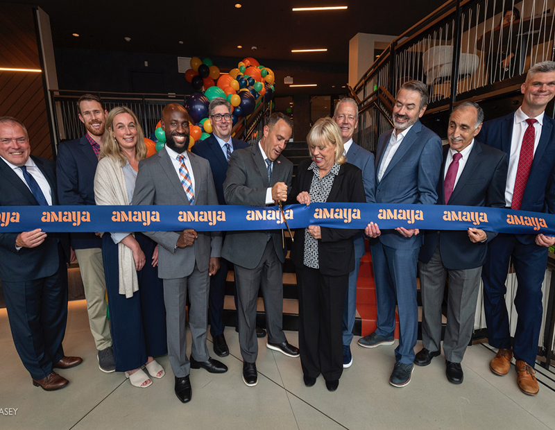 The Amaya ribbon cutting ceremony on September 26.