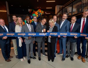The Amaya ribbon cutting ceremony on September 26.