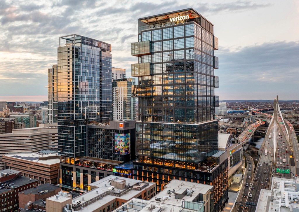 The Hub on Causeway in Boston incorporates office, residential and hotel space. It is also located near several public transportation and entertainment options. Image by Anton Grassi Photography, courtesy of Gensler